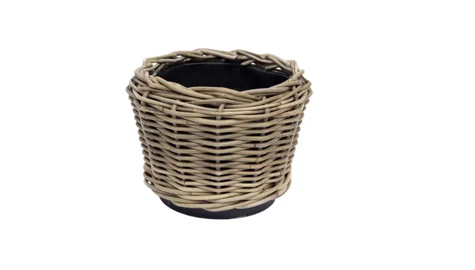 Drypot terrasmand d26h19cm grijs