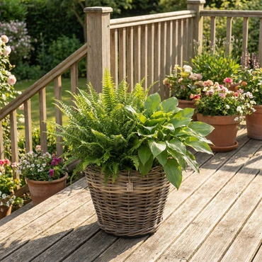 Drypot terrasmand d43h33cm - afbeelding 5