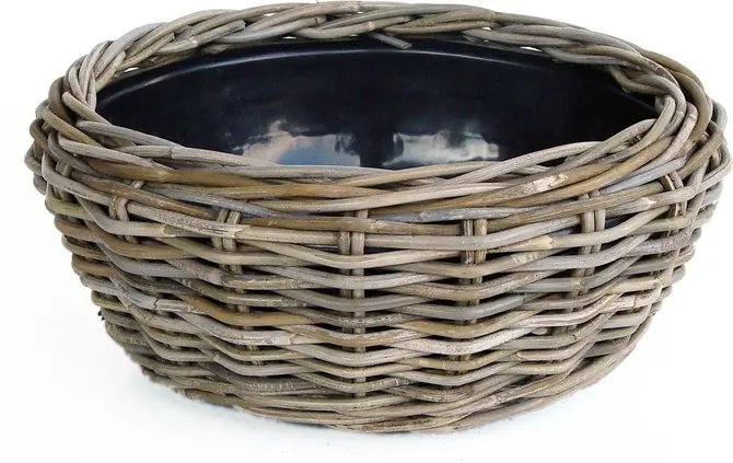 Drypot terrasschaal d40h18cm, Van der Leeden, tuincentrumoutlet.com