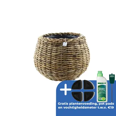 Drypot tina abaca d45h36cm