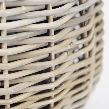 Drypot tina rotan d45h34cm bruin - afbeelding 3