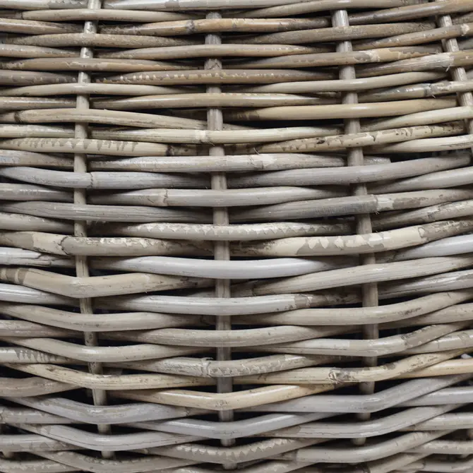 Drypot tina rotan d45h34cm bruin - afbeelding 4