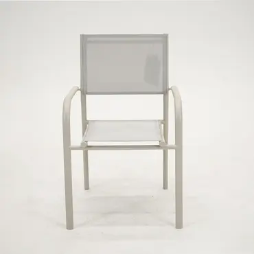 Duca loungestoel crème zijkant, vita, tuincentrumoutlet