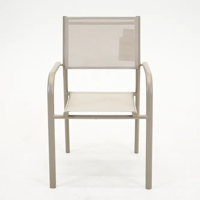 Duca loungestoel zand voorkant, vita, tuincentrumoutlet