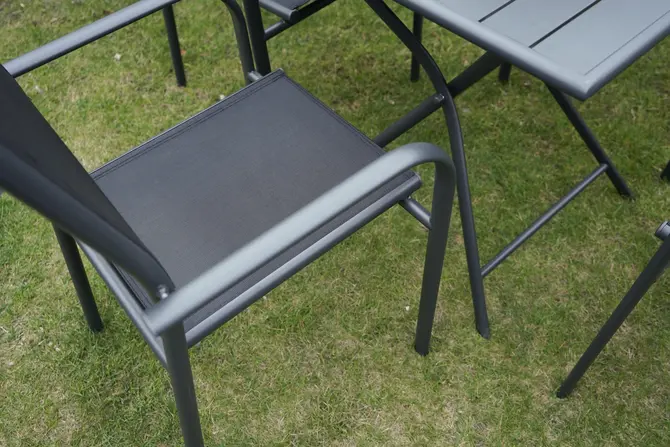 Duca loungestoel zwart sfeer, vita, tuincentrumoutlet