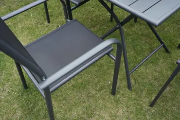 Duca loungestoel zwart sfeer, vita, tuincentrumoutlet