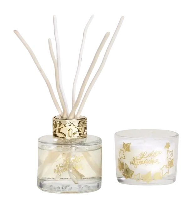Duo set Lolita Lempicka bouquet parfumé 80ml + bougie 80g, lampe berger, tuincentrumoutlet.com