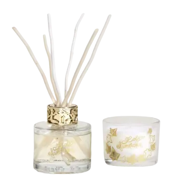 Duo set Lolita Lempicka bouquet parfumé 80ml + bougie 80g, lampe berger, tuincentrumoutlet.com