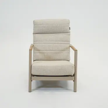 Duoset Hugo beige 2 stoelen met een koffietafel, VITA tuinmeubelen,Tuincentrumoutlet.com