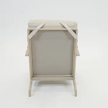 Duoset Hugo beige 2 stoelen met een koffietafel, VITA tuinmeubelen,Tuincentrumoutlet.com