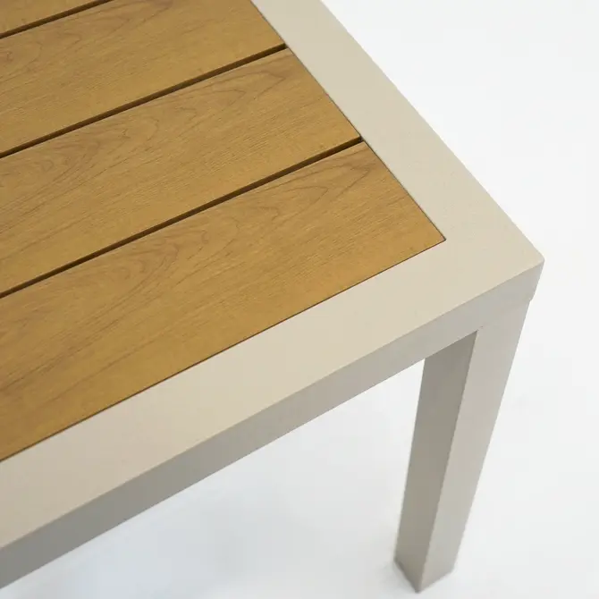 Duoset Hugo beige 2 stoelen met een koffietafel, VITA tuinmeubelen,Tuincentrumoutlet.com