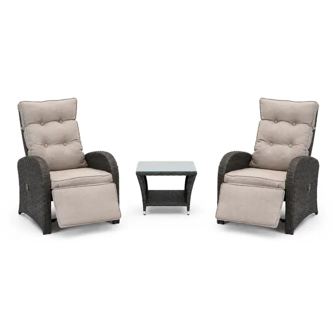 Duoset Melia met beige kussen - afbeelding 1