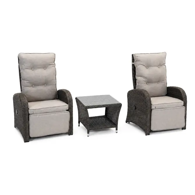 Duoset Melia met beige kussen - afbeelding 2