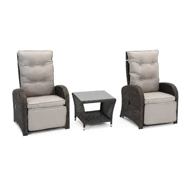 Duoset Melia met beige kussen - afbeelding 2