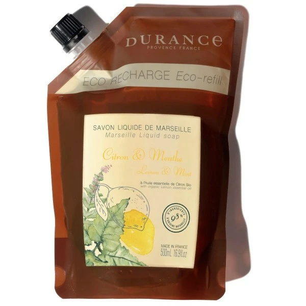 RefillMarseilleLiquidSoapLemonMintVooraanzicht1