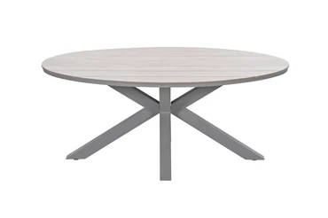 Edison tafel 180x115xH75 cm taupe light teak, Garden Impressions, tuincentrumoutlet.com