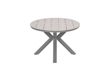 Edison tafel 180x115xH75 cm taupe light teak bovenkant, Garden Impressions, tuincentrumoutlet.com