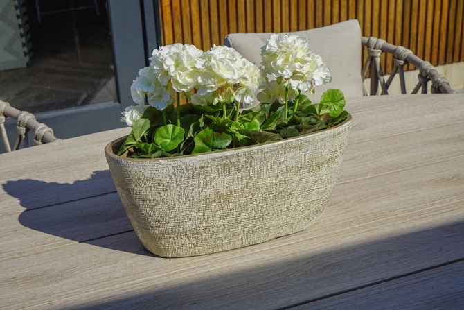 Edison tafel 220x115xH75 cm taupe/teak - afbeelding 17