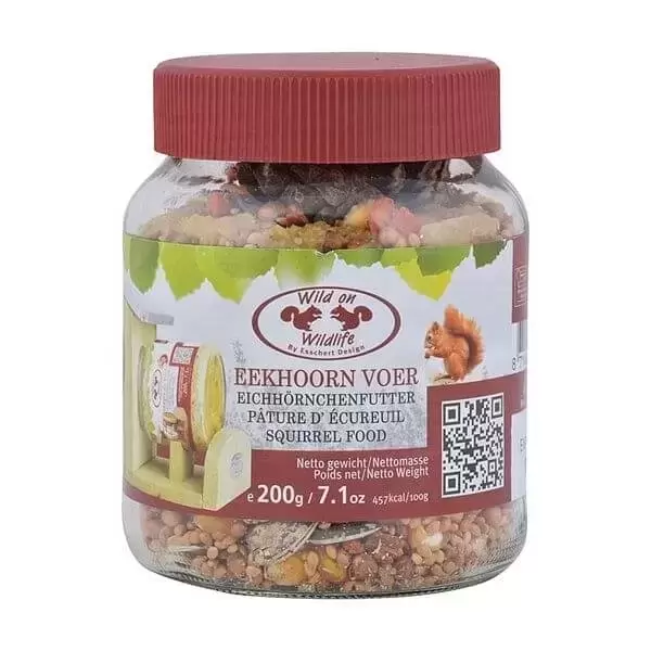 Eekhoorn voer pot 200g - afbeelding 1