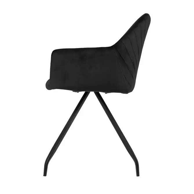Eetkamerstoel Ava zwart 82cm, Riverdale, Tuincentrumoutlet.com