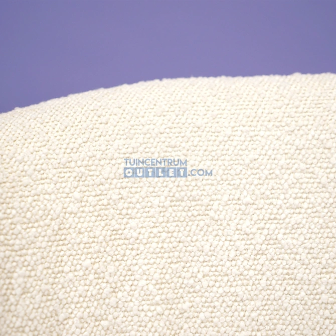 Eetkamerstoel Sante créme teddy stof 1.5, countryfield, tuincentrumoutlet