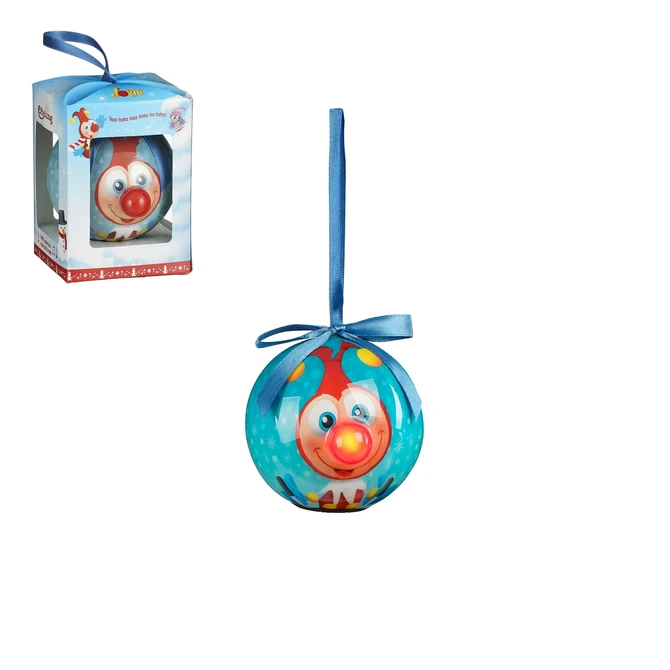 Kerstbal glas jokie d8cm bo, Luville Efteling, tuincentrumoutlet