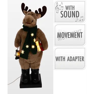 ELAND 110CM MET LED EN MUZIEK, Koopman, tuincentrumoutlet.com