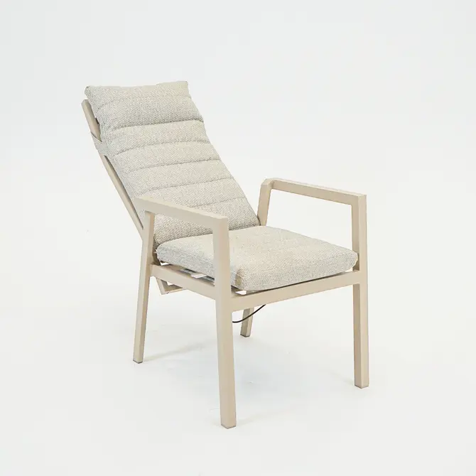 Elba verstelbare stoel beige uit, Sens-Line, Tuincentrumoutlet.com