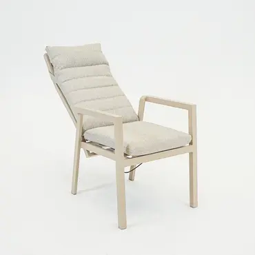 Elba verstelbare stoel beige uit, Sens-Line, Tuincentrumoutlet.com
