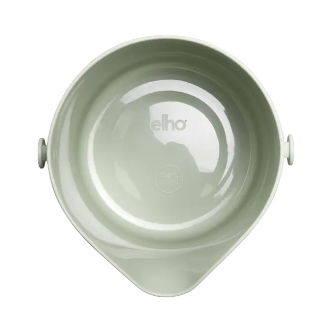 ELHO Hangpot b.for swing 18cm steengroen bovenaanzicht, Elho, tuincentrumoutlet