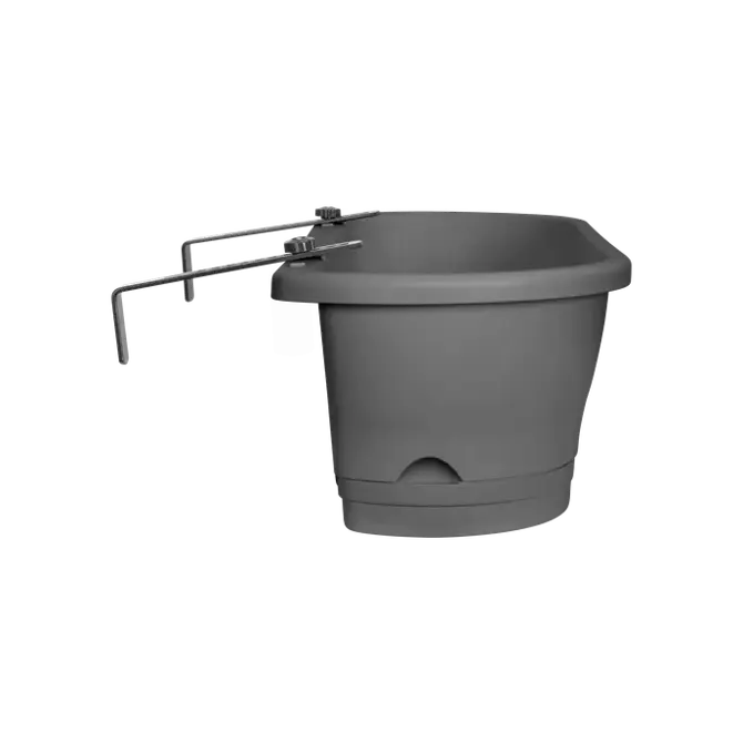 Corsica easy balcony 60 antraciet haken, Elho, tuincentrumoutlet