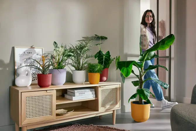 ELHO Pot jazz 23cm toscaans rood sfeerfoto, Elho, tuincentrumoutlet