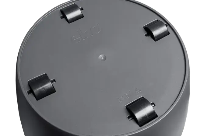 brussels rond wielen 40cm antraciet onderkant, Elho, tuincentrumoutlet