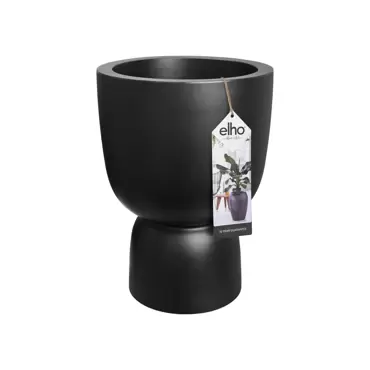 Pot Pure Coupe d35cm zwart, Elho, tuincentrumoutlet