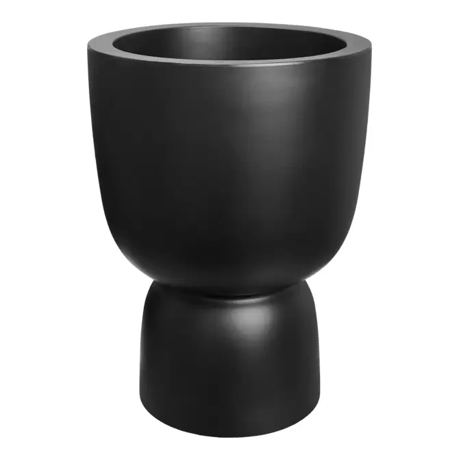 Pot Pure Coupe d41 cm zwart, Elho, tuincentrumoutlet