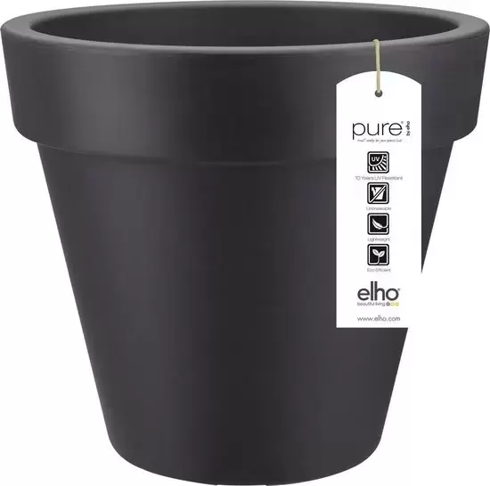 Elho Pot pure rond d80cm antraciet