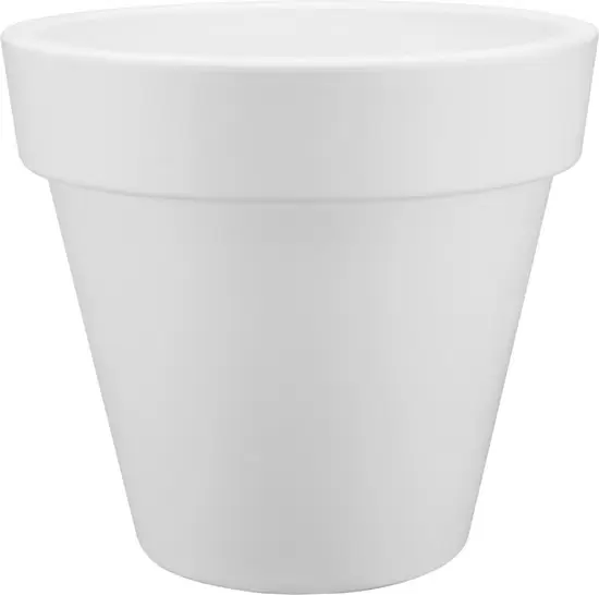 Elho Pure Round 80 Wit Bloempot Pot Tuincentrum Outlet