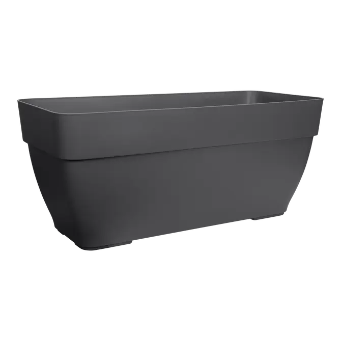 Elho Terrasbak vibia campana 80cm antraciet schuin, Elho, tuincentrumoutlet