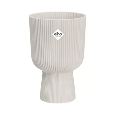 Elho Vibes Fold Coupe 14 Zijdewit Wit Bloempot Pot