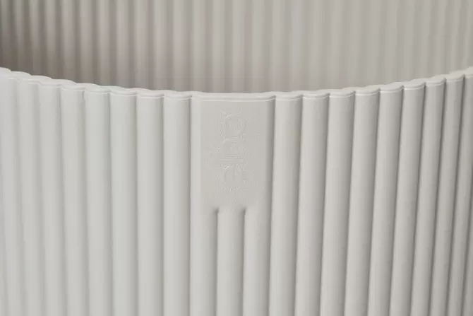 Pot vibes fold d18cm wit detail, Elho, tuincentrumoutlet