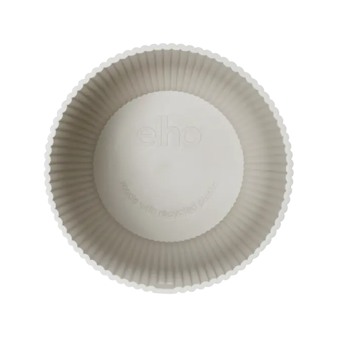 Pot vibes fold Ø30cm zijdewit binnenkant, Elho, tuincentrumoutlet