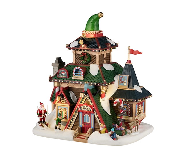 Elwoods elf lodge, Lemax, tuincentrumoutlet.com