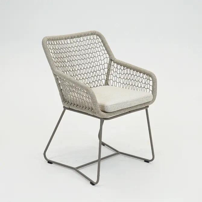 Emilia eetstoel beige, Vita tuinmeubelen, Tuincentrumoutlet.com