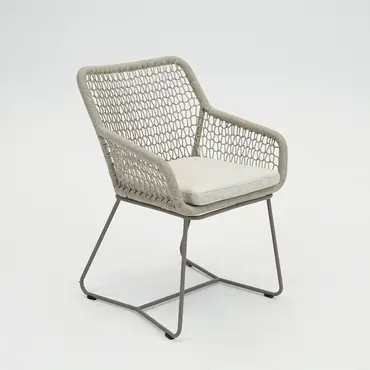 Emilia eetstoel beige, Vita tuinmeubelen, Tuincentrumoutlet.com