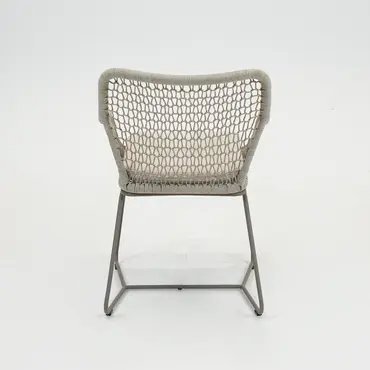 Emilia eetstoel beige achter, Vita tuinmeubelen, Tuincentrumoutlet.com