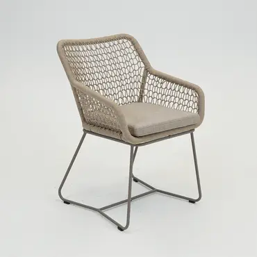 Emilia eetstoel bruin, Vita tuinmeubelen, Tuincentrumoutlet.com