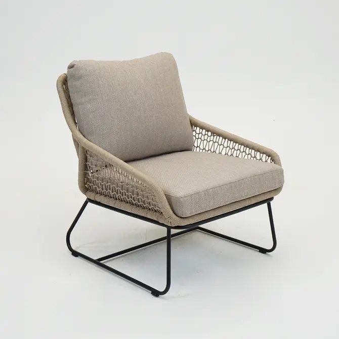 Emilia lounge stoel bruin, Vita tuinmeubelen, Tuincentrumoutlet.com