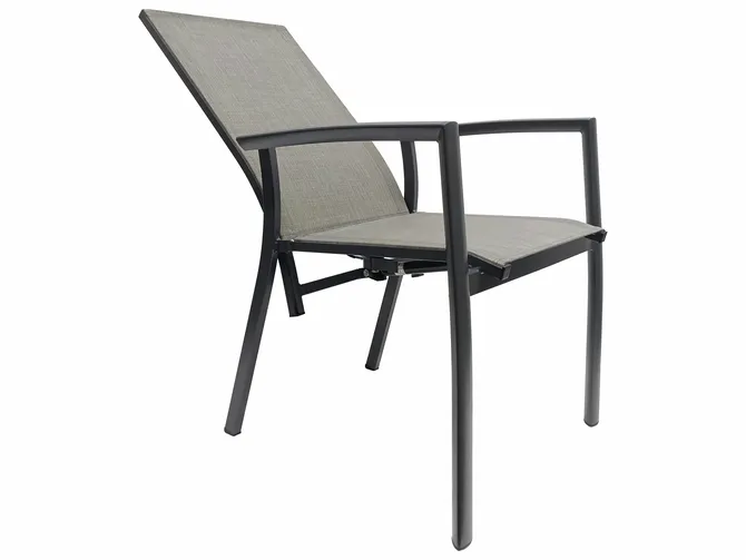 Enzo alu stapelstoel verstelbare rugleuning, SenS-Line, tuincentrumoutlet.com