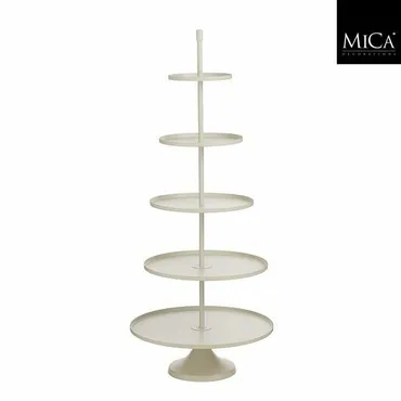 Etagere d70h167cm zwart, Mica Decorations, tuincentrumoutlet.com