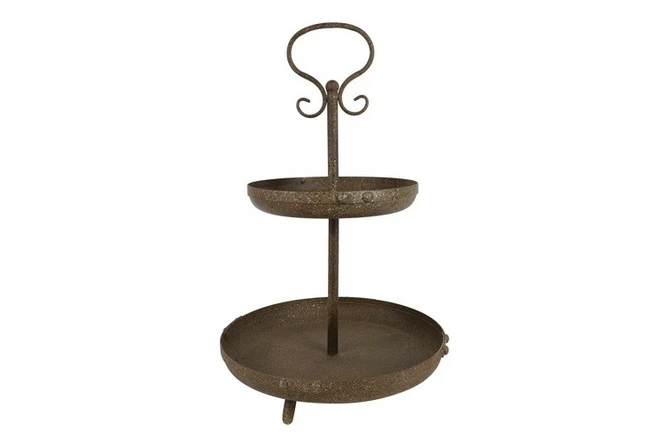 Etagere kassy 35.5x35.5x54cm brn, Countryfield, tuincentrumoutlet.com